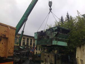Machinery removals Westminster